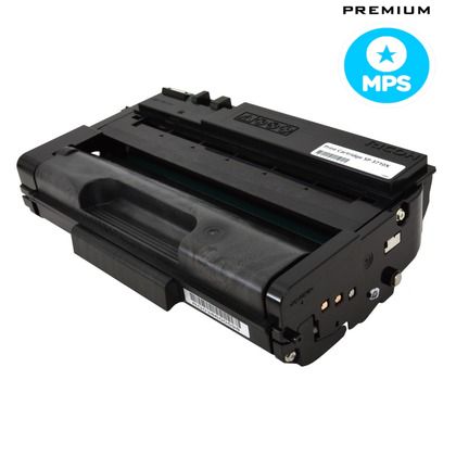 Toner compatível Ricoh SP3710PP preto, 7.000 páginas